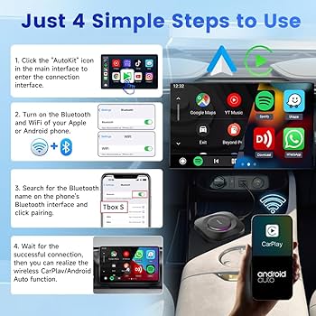 Amazon.com: CarlinKit 3-in-1 CarPlay AI Box 2025 Wireless